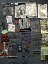 Large bundle of Clear Stamps