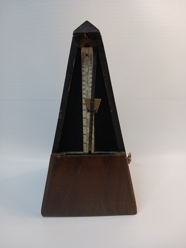 Wooden mechanical metronome - mechanical,