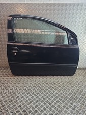 PEUGEOT 107 Right Front Door O/S 2005-2015 EXZ - METAL BLACK 3 Door Hatchback 