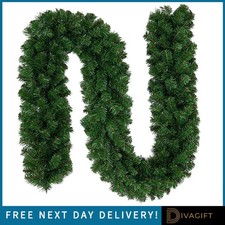 9FT CHRISTMAS GARLAND 220TIPS