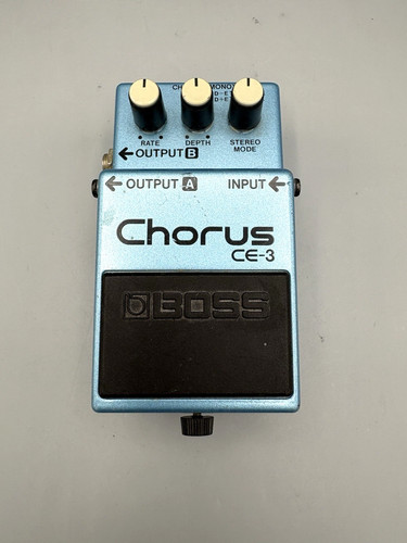Boss chorus effects - boss, pedal