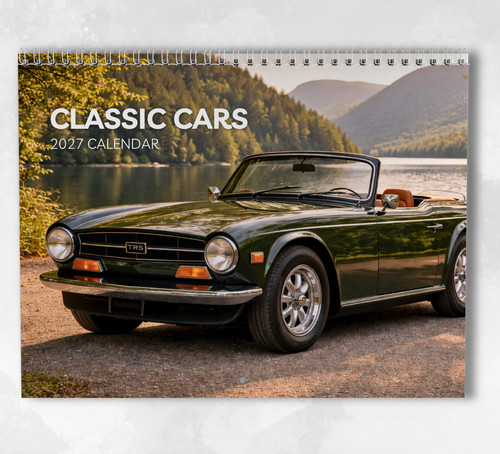 Classic cars calendar 2027 - classic,