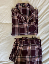 Womans LIPSY Purple Check Pjs
