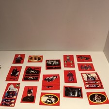 VINTAGE 1989 BATMAN TOPPS CARDS VARIOUS STICKERS DC COMICS 27 stickers 
