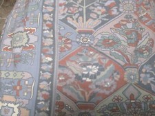 Vintage "Haibak" Liberty of London Single Lined Door Curtain ~ 90"L x 103"W