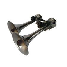 B GRADE ROADTEK TGV AIR HORN CHROME 24V (JGY-108-2)