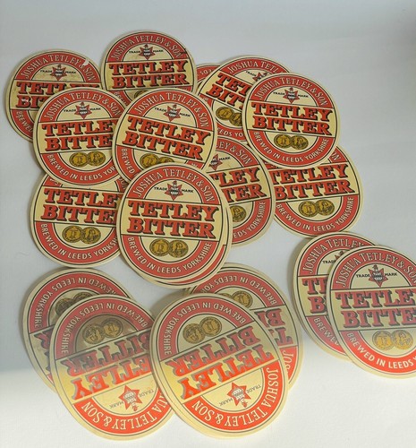 English tetley bitter - tetley, coasters