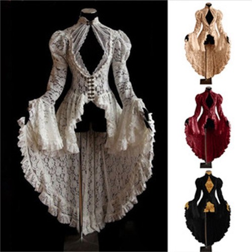 Dress dresses retro - lace, long