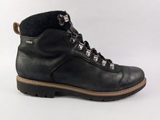 Clarks Goretex Black Leather