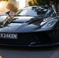 KRAKEN Cherished Car Reg Personal Private Number Plate Private Crypto Monster