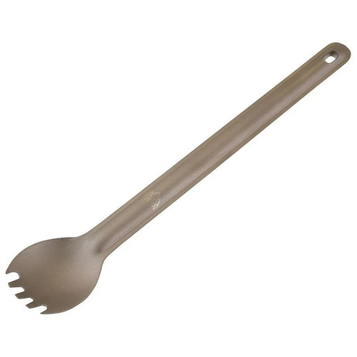 Titanium spork long - spork, handle