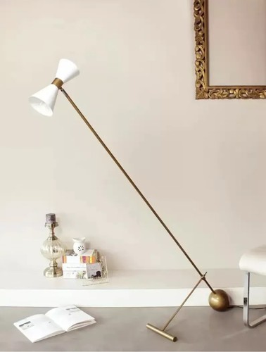 Stilnovo inspired brass floor - stilnovo-inspired,