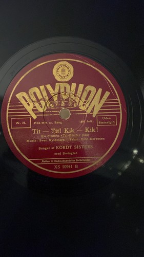 Rare 78rpm record - ,, kordt
