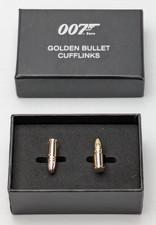 007 Golden Bullet Cufflinks |