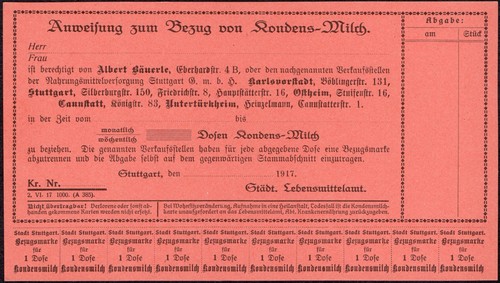 Food rations coupons for - rations,