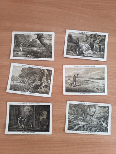 Vintage cigarette cards old - vintage, cards.