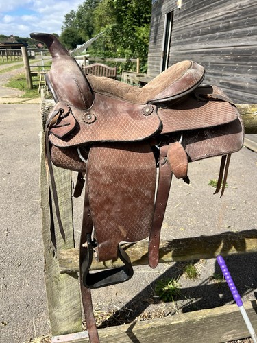Western pony saddle - western,