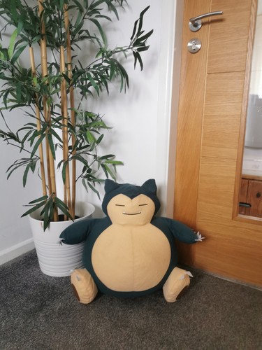Pokemon snorlax large plush - large,