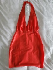 NEW Latex Rubber Dress UK