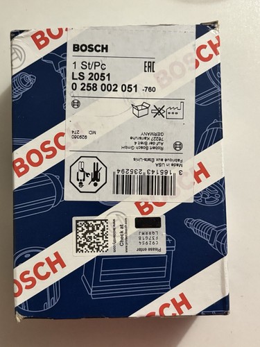 Bosch 0258002051 lambda sensor - lambda,