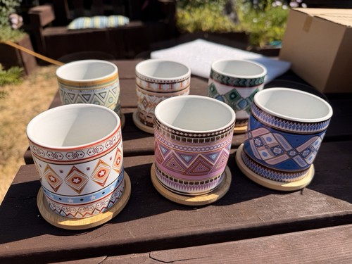 Brand new ceramic pots with - brand,