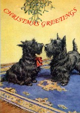 SCOTTISH TERRIER MISTLETOE