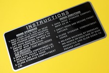 TRIUMPH STAG HOOD STOWAGE