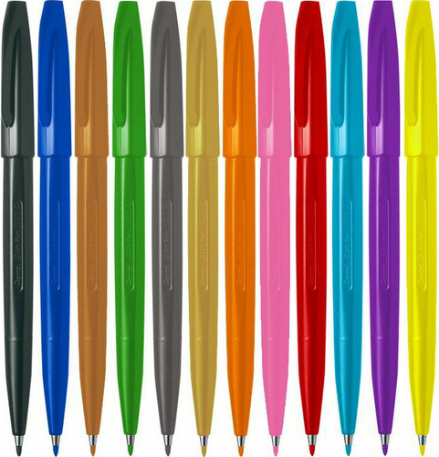 Pentel sign pen s520 - pentel, fibre
