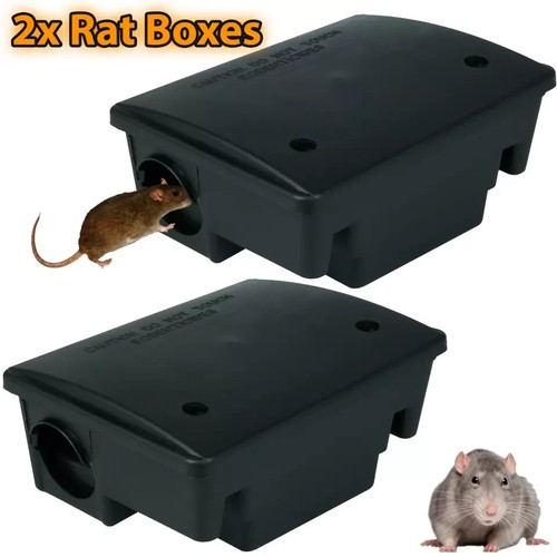 Rat trap bait box - 2,