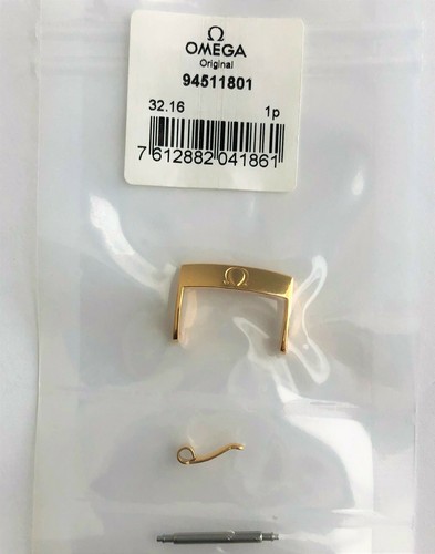 Original omega 18mm gold clasp - omega,