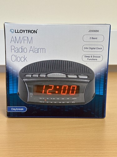 Lloytron radio alarm - am/fm,