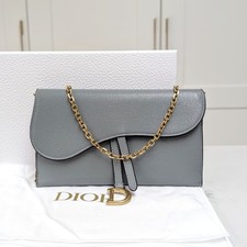 Dior Saddle Wallet Bag On Chain