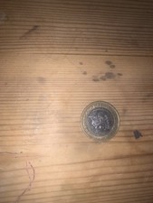 Extremely Rare DOUBLE ERROR london underground 2 pound coin