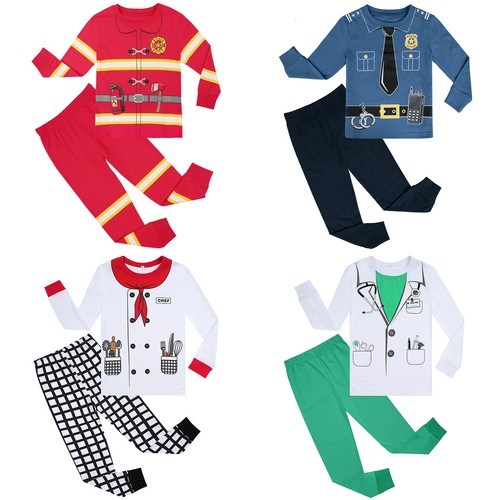 Kids pyjamas police - pyjamas, nightwear