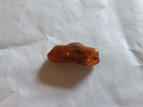 Natural olive green - , amber