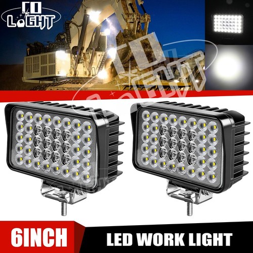 Powerful led work light - 6'',