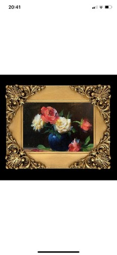 Framed original oil painting - original,