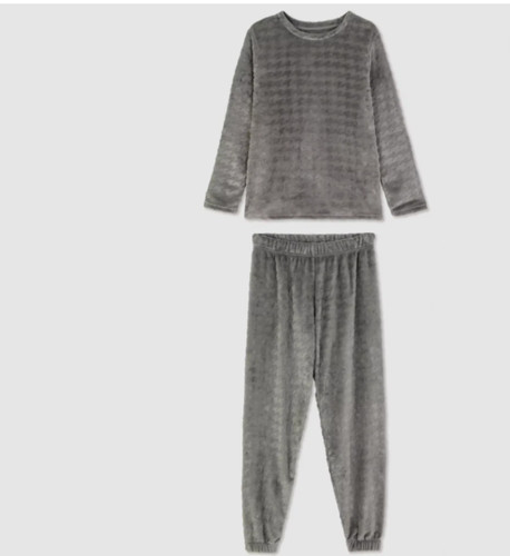 Primark grey patterned - grey, fleece