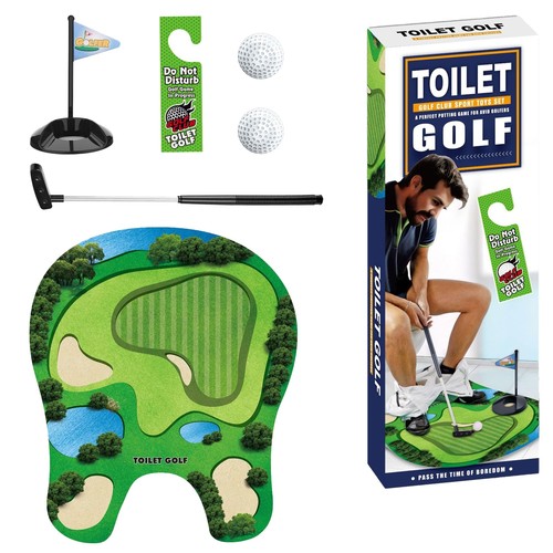 Toilet golf game practice mini - golf,