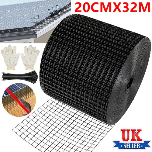 32m solar panel bird wire - solar, mesh