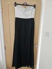 Lipsy Black And White Size 14 Dress