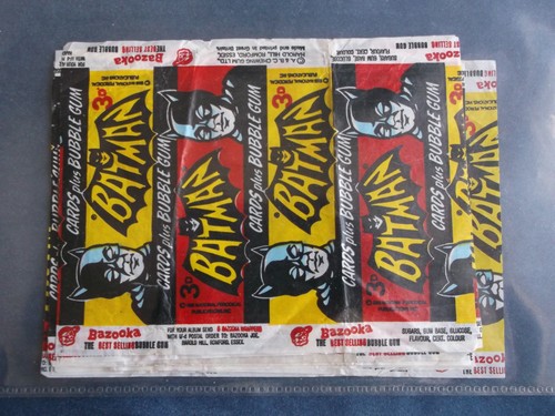 Gum wrappers batman - &,
