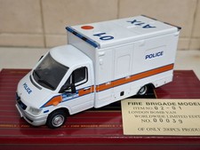 Fire Brigade Models MB Sprinter Metropolitan Police Bomb Disposal Van