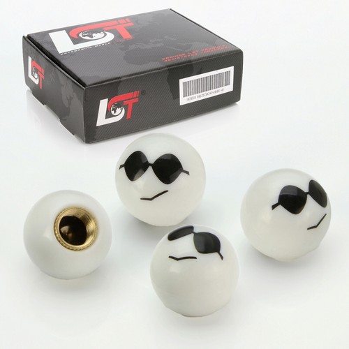 Valve caps aluminum tire - 4x,