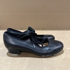 Bloch Timestep Tap Shoes In Black - Size UK 3 - Pre Owned - Free Postage 