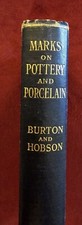 Vintage Book: Marks On Pottery