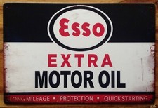 Esso Oil Vintage Retro Metal