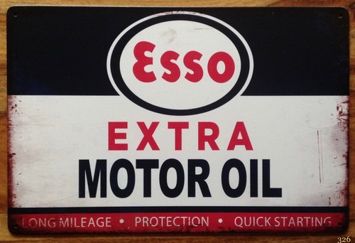 Esso oil vintage retro - esso,