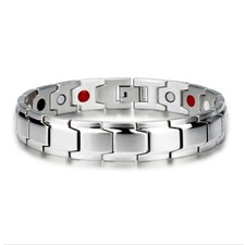 Magnetic Bracelet Therapy Weight Loss Arthritis Health Pain Relief Mens UK STOCK