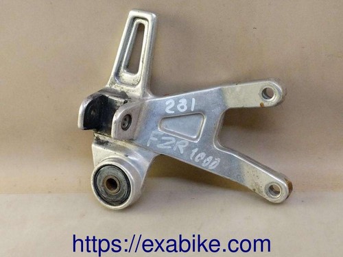 Rear right footrest plate - right,